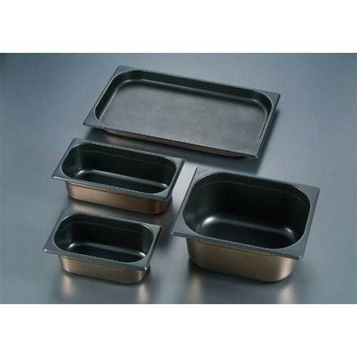 プロシェフ 18-8 ノンスティックGNパン 補強重なり防止付 1/3 40mm