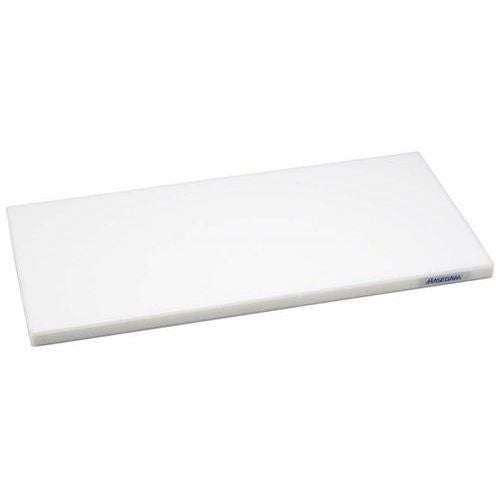 ポリエチレンかるがるまな板SD/標準タイプ (両面シボ付) 20mm ホワイト 【送料別】 幅500×奥行250×高さ20mm