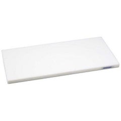 ポリエチレンかるがるまな板SD/標準タイプ (両面シボ付) 20mm ホワイト 【送料別】 幅500×奥行250×高さ20mm