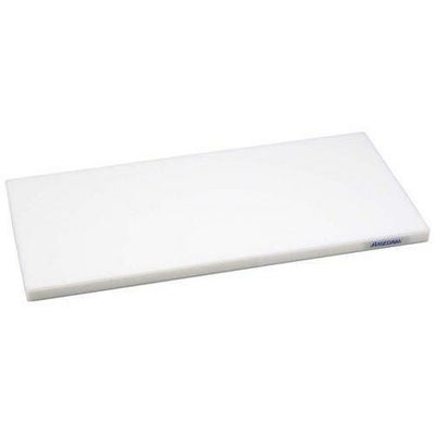 ポリエチレンかるがるまな板SD/標準タイプ (両面シボ付) 20mm ホワイト 【送料別】 幅500×奥行250×高さ20mm