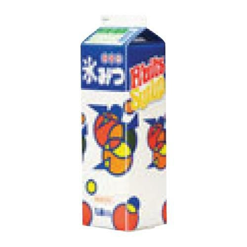 氷みつ フルーツシロップ(はちみつ入り)メロン 1.8L×8本