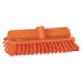 ヴァイカン アングルデッキブラシ ハードタイプ 70477 オレンジ