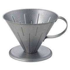 【ステンレスコーヒードリッパー L ダメージ 405039】 幅140×奥行120×高さ87(mm)/業務用/グループA