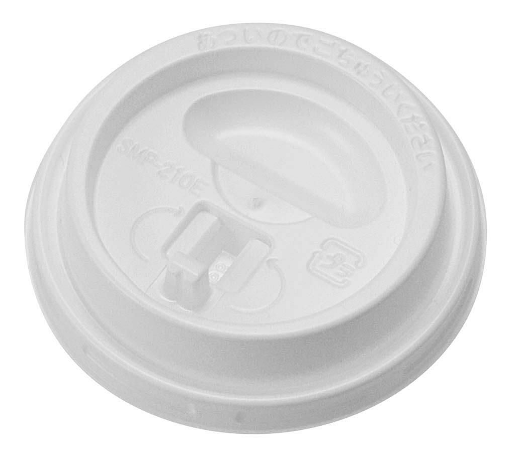 エンボスカップ 260ml用蓋(50個入)リフトアップタイプ白 CRU2650E