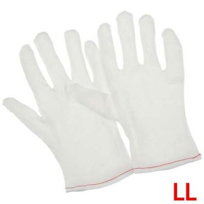 綿スムス手袋(12双入)LL 3-7269-04