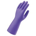 【ショーワ 厚手手袋 ビニトップ L バイオレット】/業務用/グループA
