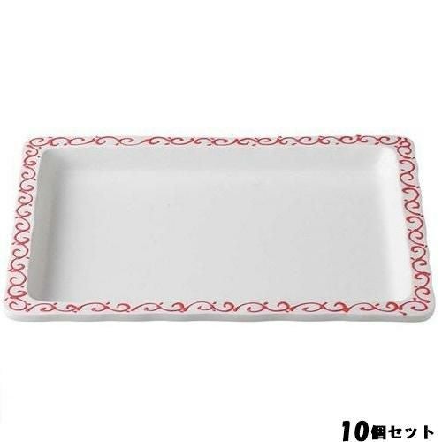 【10セット】和風フードパン 1／2(浅)赤唐草 36K411－01
