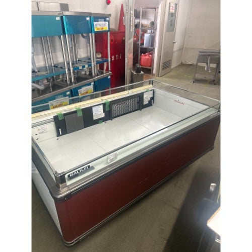 IMX-66PGFSAXR 冷凍平形ショーケース　100V　業務 店舗 業界最長1年保証】【中古】平型冷凍ショーケース フクシマガリレイ