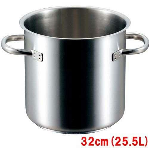 ステンレス寸胴鍋 パデルノ 1001 (蓋無) 32cm