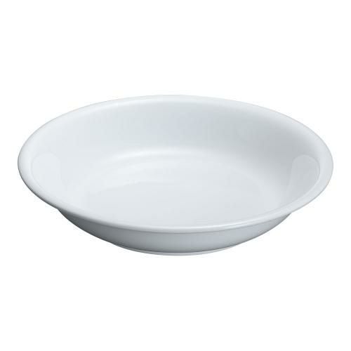 高強度磁器 ホワイト WH-027 8インチ深皿