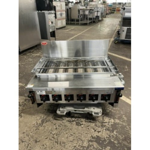 中古業務用ガス式上火タイプ焼き台(縦50cm×横55cm×奥行き40cm) 中古下火式焼物器の通販ならテンポスドットコム