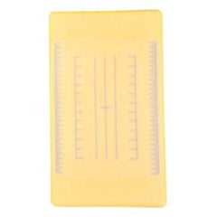 積層式調理用 目盛り入りまな板 長方形 M イエロー