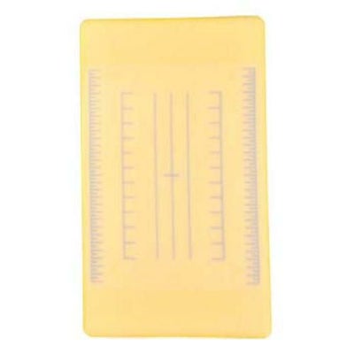 積層式調理用 目盛り入りまな板 長方形 M イエロー