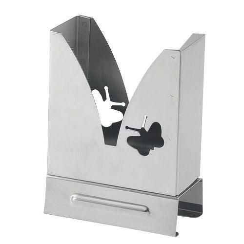 18-8 角型ナフキン立 蝶々