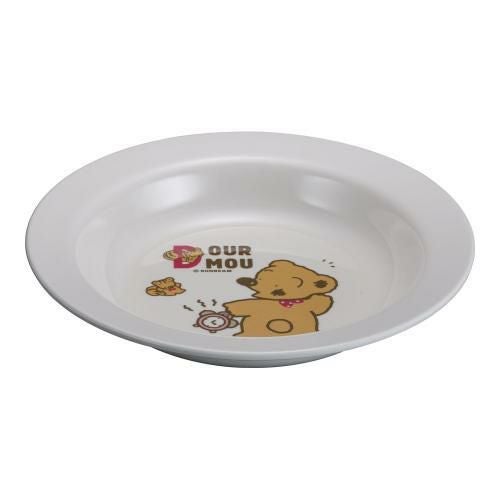 メラミンお子様食器「デュールムー」 カレー皿 MC-6-DM