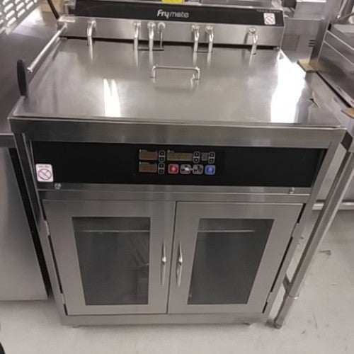 業界最長1年保証】【中古】一槽ガスフライヤー タニコー NB-TGFL-C45