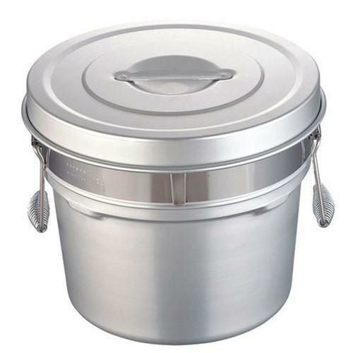 アルマイト 段付二重食缶 248-R 12L φ294×H257