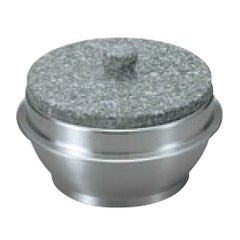 長水 遠赤 石焼釜(石蓋付)アルミ枠付 15cm
