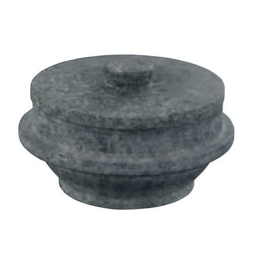 長水 遠赤 石焼釜(石蓋付)補強リング無 24cm 食器/