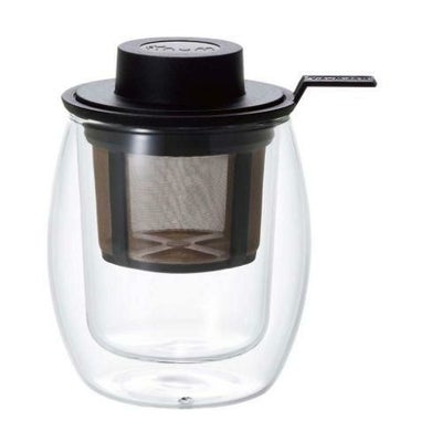 【フィナム フィルター付二層グラス HS-222】 幅72×奥行104×高さ110(mm)【グループA】