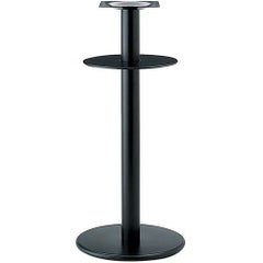 テーブル脚 TABLE LEG ハイテーブル用 AT253-A ベース400φ ポール76φ 受座角240 棚板390φ
