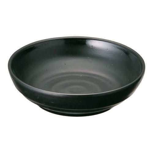 マイン メラミンウェア 黒 豆小皿 M11-354