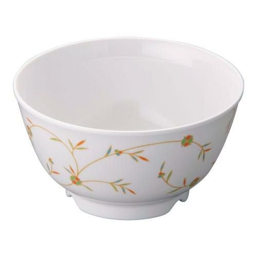 メラミン「なんてん」飯椀 身 M-352-N