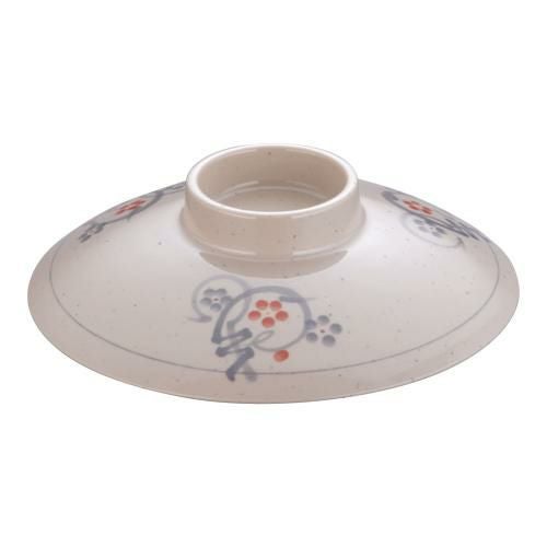 メラミン「かりん」煮物椀 蓋 M-202-K