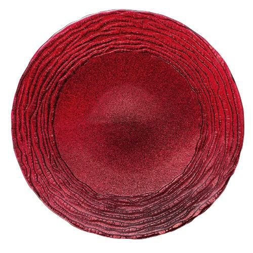 マラケシュ チャージャープレート 28cm レッド