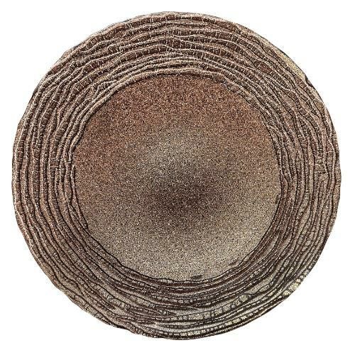 マラケシュ チャージャープレート 28cm ブロンズ