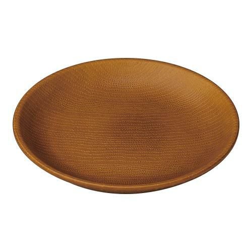 WOOD ワンプレート 15cm ブラウン