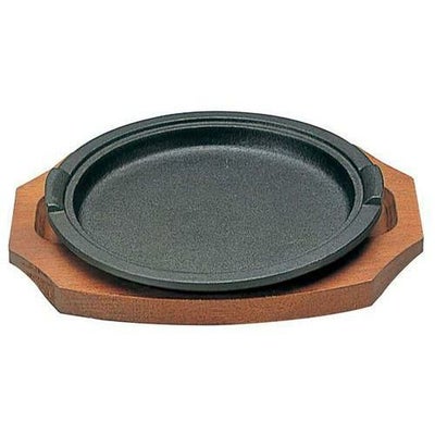 アサヒ 鉄 ステーキ皿 A-129-15 炉ばた丸