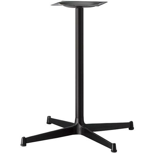 プロシード（丸二金属） テーブル脚 TABLE LEG 十字ベース XL-D(BL)-A ポールφ42 受座角240 (mm)