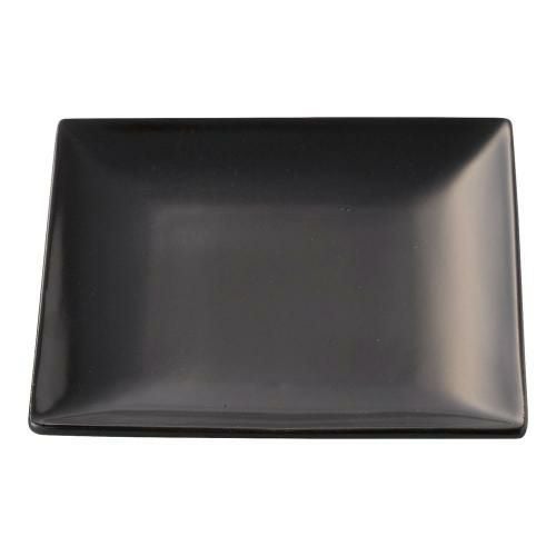 スパッツィオ スクエア プレート 黒 (SS)5インチ