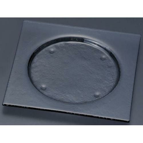 タイガーグラス スクエアプレート 245 162-192-12 グレー