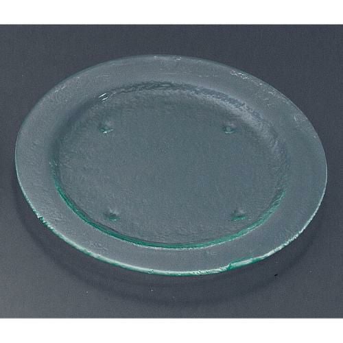 タイガーグラス ラウンドプレート 270 162-031-02 クリア