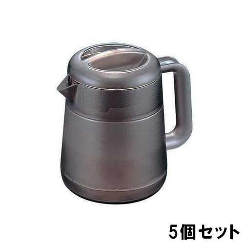 BK ポリカーボネイト リトルピッチャー スモークブラウン 1.3L【弁慶 ウォーターピッチャー】【5個セット】