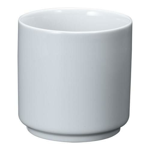 高強度磁器 ホワイト WH-001 湯呑