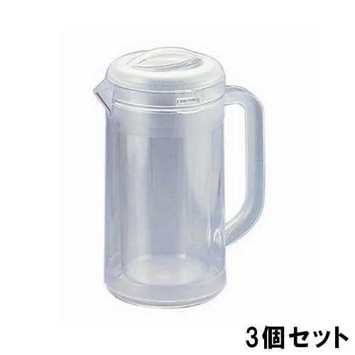 BK ノンウェットピッチャー クリア 1.7L 二重構造【弁慶 ウォーターピッチャー】/対象商品【3個セット】