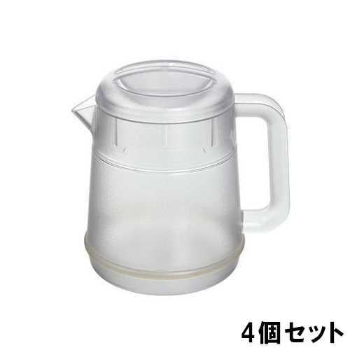 BK ポリカーボネイト リトルピッチャー クリア 1.3L【弁慶 ウォーターピッチャー】【4個セット】