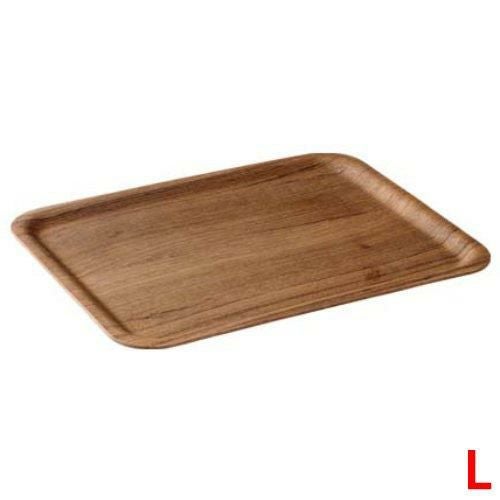ノンスリップ レクタン トレー 45154 L チーク /※総額15000円以上購入で