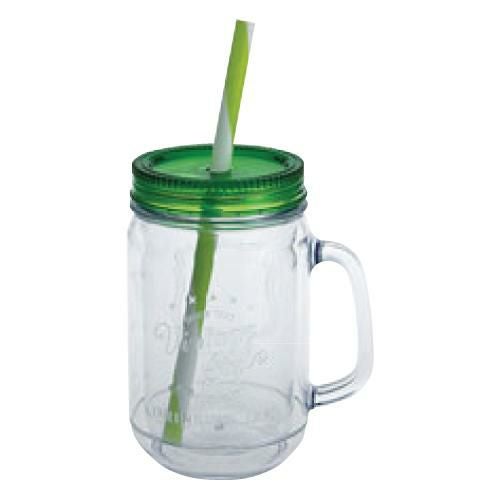 【ヴィンテージスタイル ダブルウォールジャー グリーン 029349】 幅120×奥行88×高さ147(mm)【グループA】