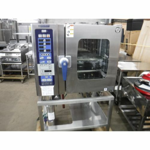 業界最長1年保証】【中古】スチームコンベクションオーブン 架台付き