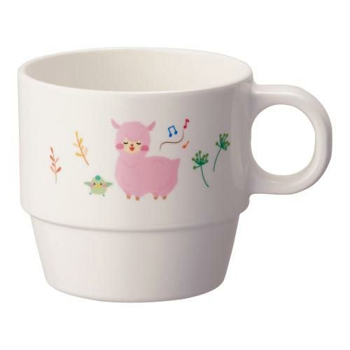 メラミン食器 アルパカーナ 白 手付きカップ MN130ALW