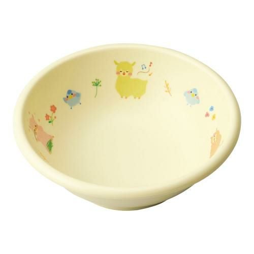 メラミン食器 アルパカーナ イエロー 丸小鉢 KD-201-ALY