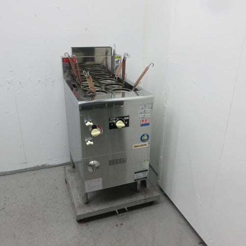 業界最長1年保証】【中古】ゆで麺機 4デボ マルゼン 幅450×奥行600×高