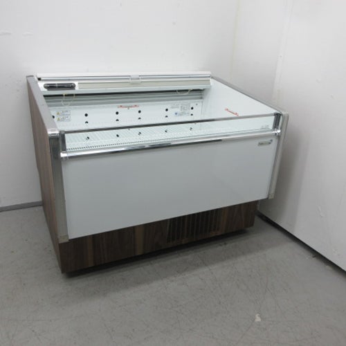 業界最長1年保証】【中古】平型オープンショーケース 冷凍冷蔵切替え