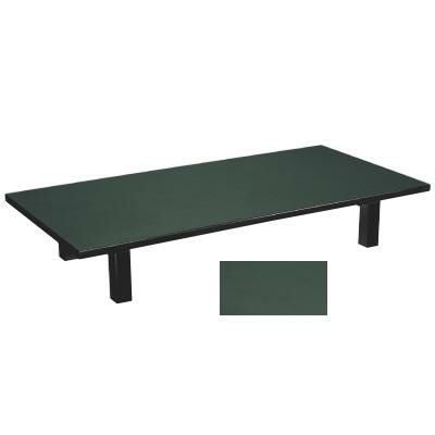 和風テーブル 座卓 1-921-23 メラミン グリーン(折足) グリーン グリーン