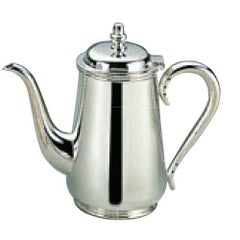 H 洋白 東型 コーヒーポット 2人用 二種メッキ