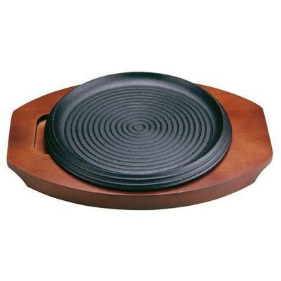 アサヒ 鉄 ステーキ皿 A-115-75 パワープレート 115751